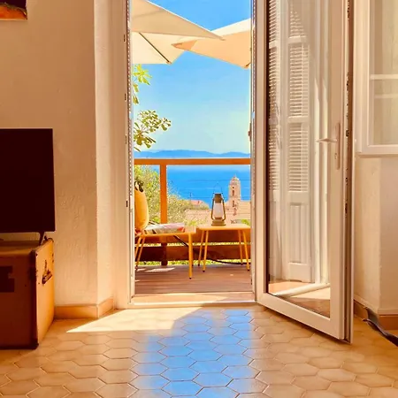 Lägenhet Le Jardin D'irene Vue Panoramique Exceptionnelle Sur La Mediterranee